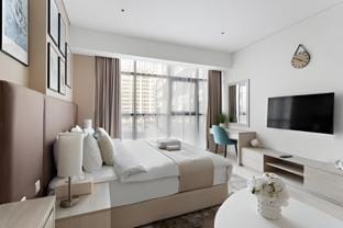 Brand New Stunning Studio in Seven Palm Hotel Apartment in Dubai