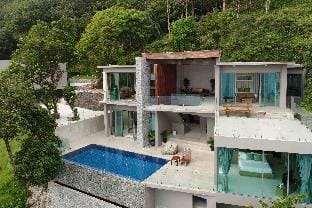 Villa W Collection 9BR, full service with Chef Villa in Rawai