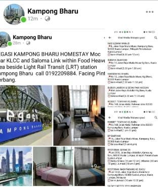 beside LRT station near KLCC in food heaven KL  Apartment in Federal Territory of Kuala Lumpur