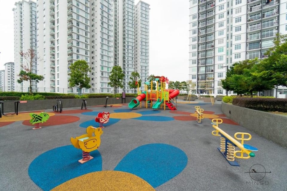 JB[Muji Style@3Bedroom with 8Pax]#100mbps Apartment in Johor Bahru