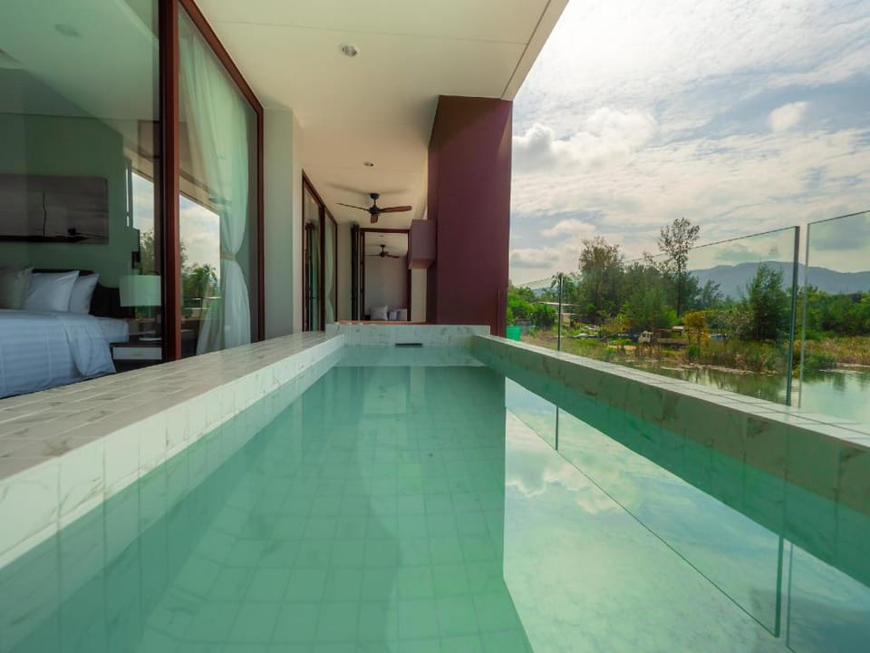 Magnificent apt in a Laguna on the lake shore Apartment in Choeng Thale