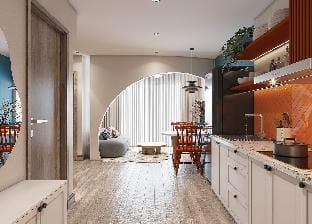 Colorful Homestay Apartment in Laos