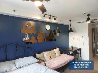 Blue Night Sky at Shore 2 Apartment in Pasay