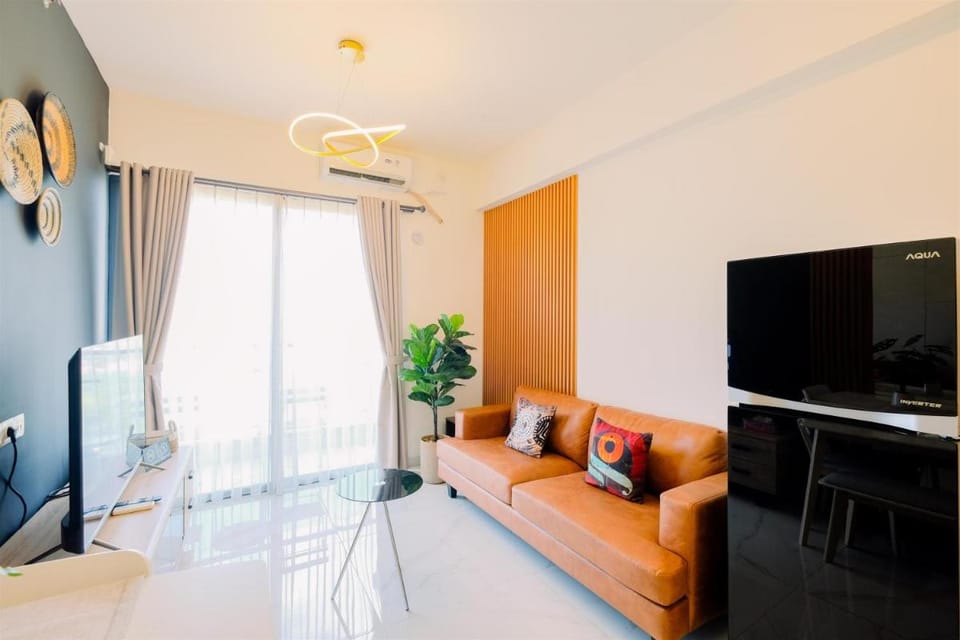 Modern Look 2BR at Sky House BSD Apartment By Travelio Apartment in West Java