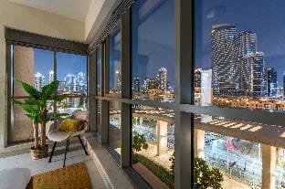 Cozy 2 BR - Burj Khalifa&Dubai Mall - pool,Gym,Sauna Apartment in Dubai