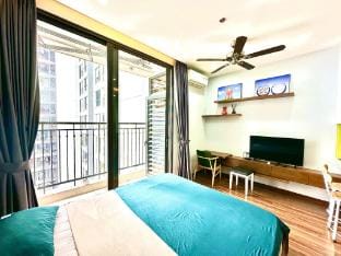 Nice Studio Apartment, High Floor, Beautiful View Apartment in Laos