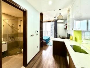 Nice Studio Apartment, High Floor, Beautiful View Apartment in Laos