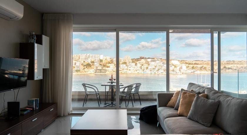 Seaside Magic From a Stunning Apartment Apartment in Saint Paul's Bay