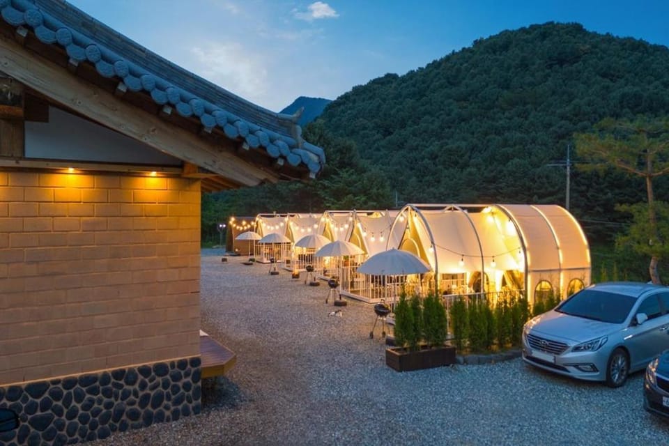 Hanok stay under the golden sky in Yangpyeong Bed and Breakfast in Gyeonggi-do