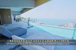 High Floor Luxury Sea View Room/Beach Front Apartment in Pattaya City