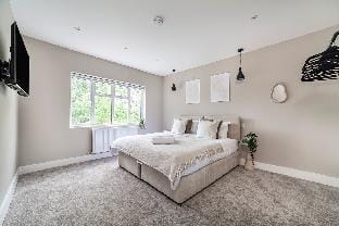 New Bright Flat Wembley, Parking, Sleeps 5 Apartment in Wembley