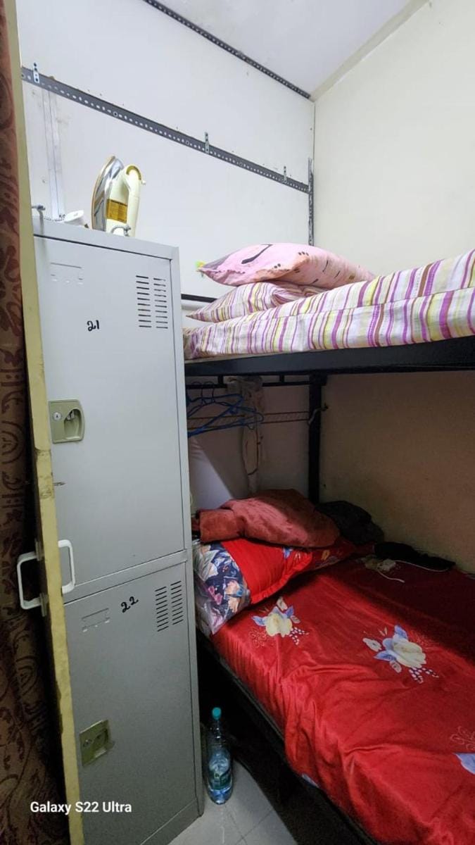 Partition Men Bed Space Vacation rental in Dubai