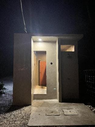 Teepee Hut & Glamping w/ Aircon at Patar Palms Villa in Bolinao