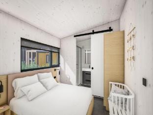 Lodge with lake view and air conditioning, near the Maasduinen Vacation rental in Arcen