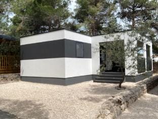 Mobile home with private covered terrace Campground/ 
RV Resort in Šibenik-Knin County, Croatia