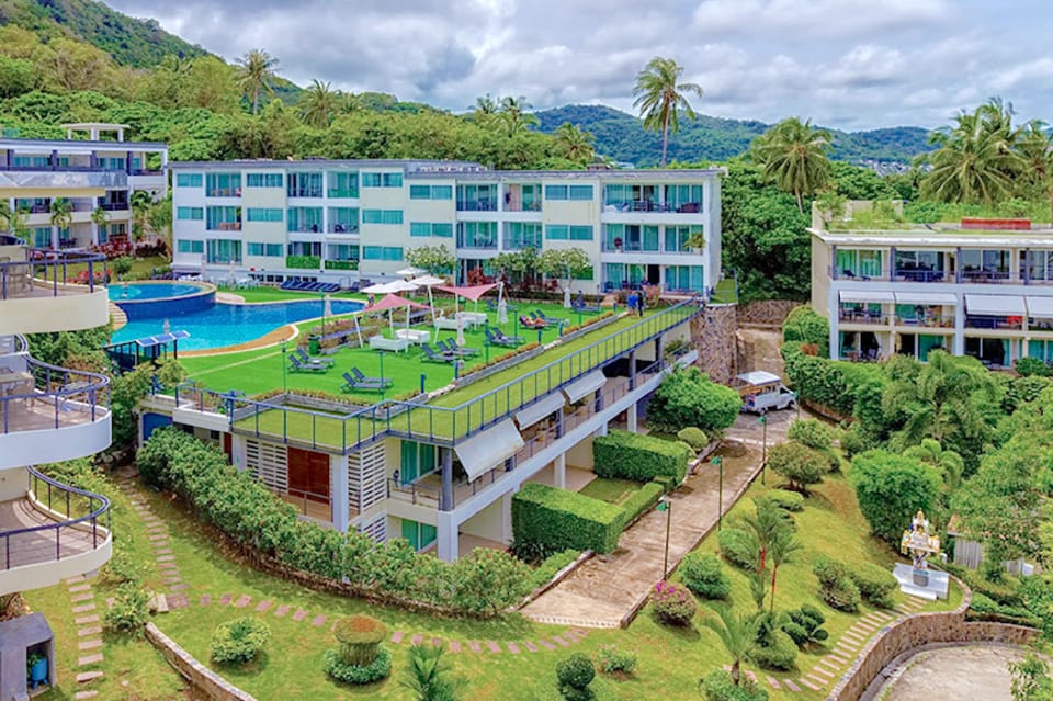 Jungle View Apartment E107 for 3, Karon Papillon Apartment in Phuket
