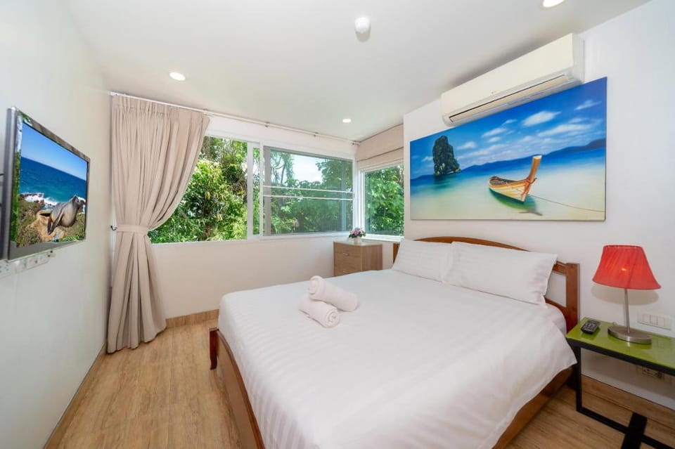 Jungle View Apartment E107 for 3, Karon Papillon Apartment in Phuket