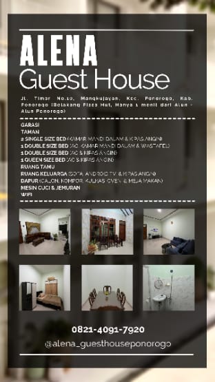 Alena Guest House Ponorogo Vacation rental in East Java