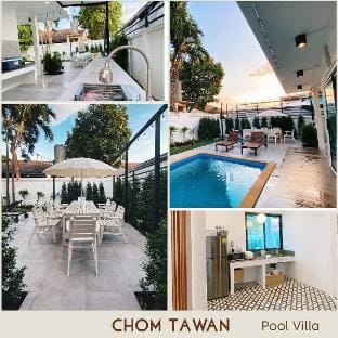 ChomTawan Banrublom pool villa house, rayong beach Villa in Rayong, Mueang Rayong District, Rayong, Thailand