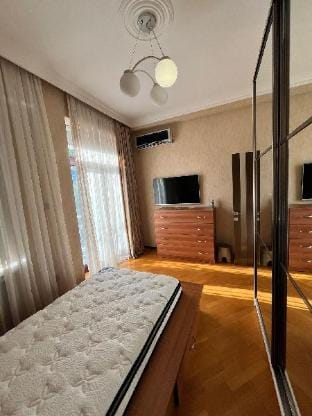 Modern 2BR Cozy Haven on Nizami St with a Balcony Apartment in Baku