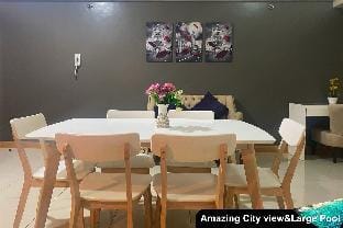 Amazing L-1BR Trion Tower2 BGC Pool Gym Washing 8N Apartment in Makati
