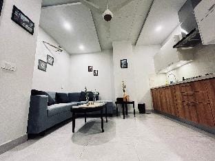 City outside Tranquility inside Apartment in Islamabad