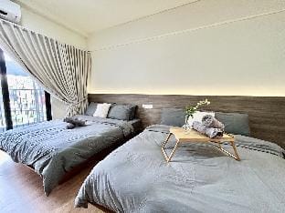 Muji Style 1-6 pax 2Q bed Shah Alam near MSU Sec13 Vacation rental in Selangor, Malaysia