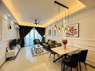 Spacious Seaview 2BR unit R&F Seine Region by ANJU Apartment in Johor Bahru