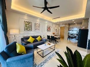 Spacious Seaview 2BR unit R&F Seine Region by ANJU Apartment in Johor Bahru