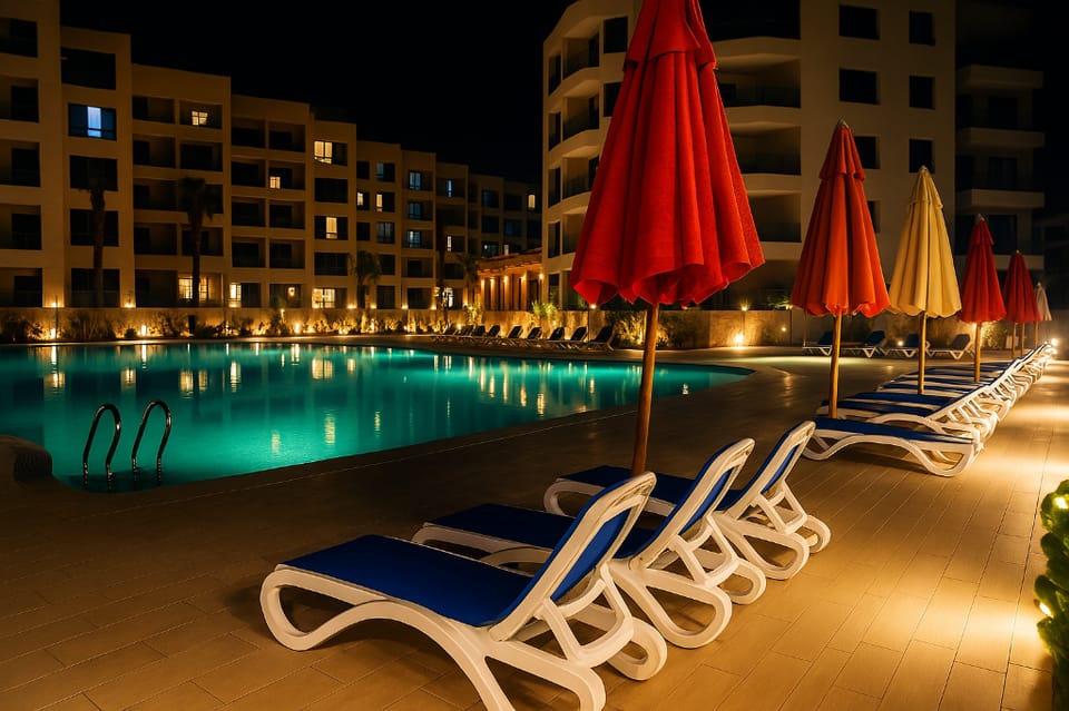 Porto Said Tourist Resort near the sea Chalet in Egypt