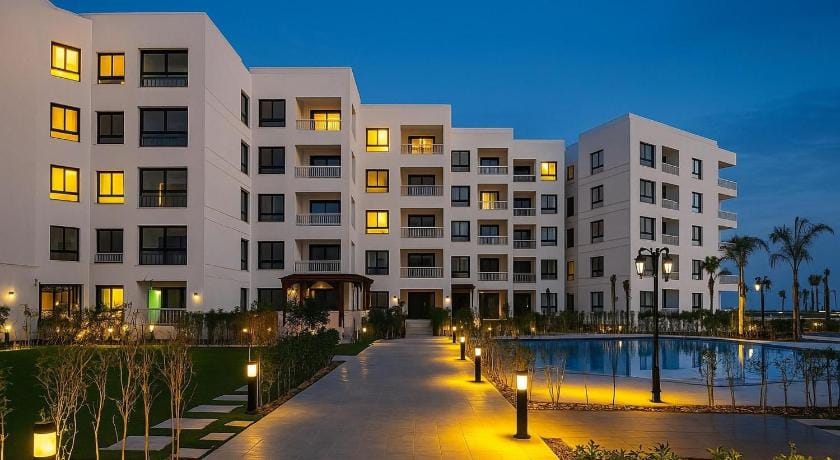 Porto Said Resort Rentals near Mediterranean coast Chalet in Egypt