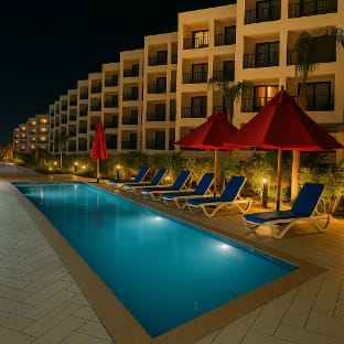 5-star Porto Said Tourist Resort Chalet in Egypt