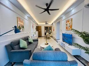 Enchanted View 2BR unit R&F Seine Region by ANJU Apartment in Johor Bahru