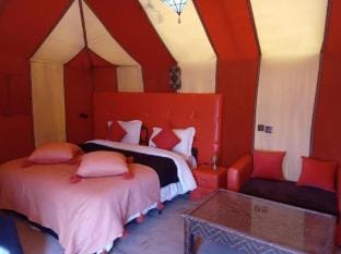 Merzouga Camel Ride & Overnight Desert Camp Luxury tent in Morocco