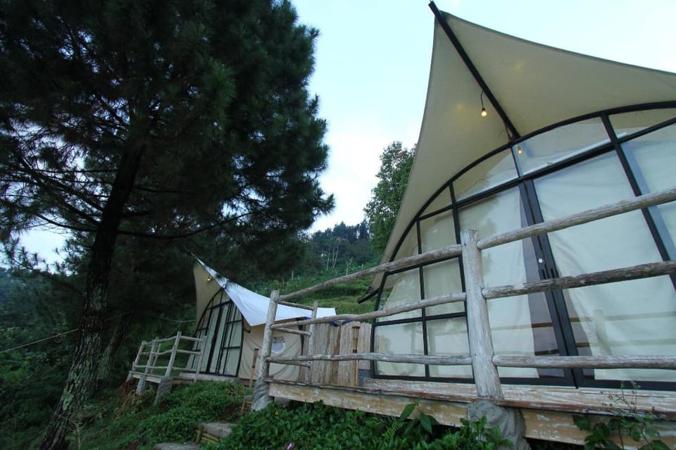 Cimon Urban Camp Luxury tent in Cisarua