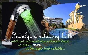Italian-inspired 2brCondo with Balcony & Pool View Apartment in Pasig