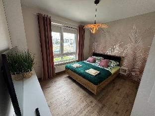 Apartament w Zieleni z parkingiem podziemnym Apartment in Greater Poland Voivodeship