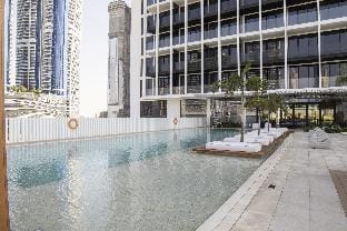 Executive Studio with Burj View at Upside Living Apartment in Dubai
