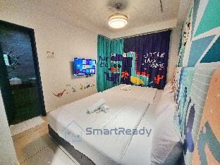 Dinosaur Themed Near Mount Austin at Taman Daya Tebrau Apartment in Johor Bahru