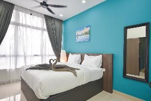 【Arcade Game!】D'Tranquilo Suite 4pax【5mins to CIQ】 Apartment in Johor Bahru