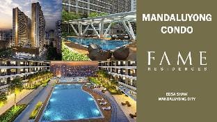 Condotel 1BR Unit w/ Balcony FAME Residences #FM01 Apartment in Mandaluyong