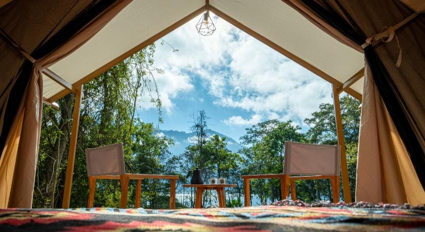 Green Lava Lake View Glamping Bedugul Hotel in Bali