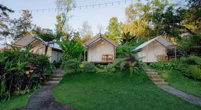 Green Lava Lake View Glamping Bedugul Hotel in Bali