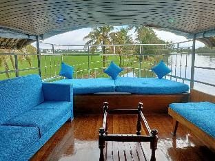 Cathey Pacific Cruise Docked boat in Alappuzha