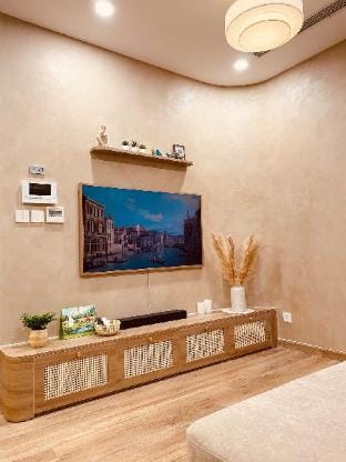 Lalisa Onsen Ecopark Japandi comfort  village view Apartment in Laos