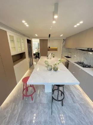 Jing'an Temple modern style apt with floor windows Apartment in Shanghai