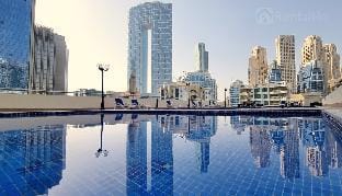 First Line Canal View Studio w/ Balcony MAX 4 Pax Vacation rental in Dubai