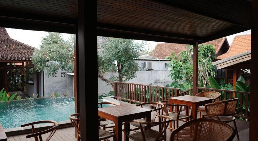 The Riang Villa Hotel in North Kuta
