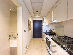 City-View Studio With Balcony at DAMAC Ghalia Apartment in Dubai