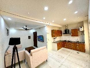 Bright and airy apartment  with plush furnishings  Apartment in Lahore